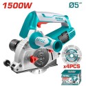 ACANALADORA DE CONCRETO 1500W 5" INDUSTRIAL TOTAL UTWLC1256