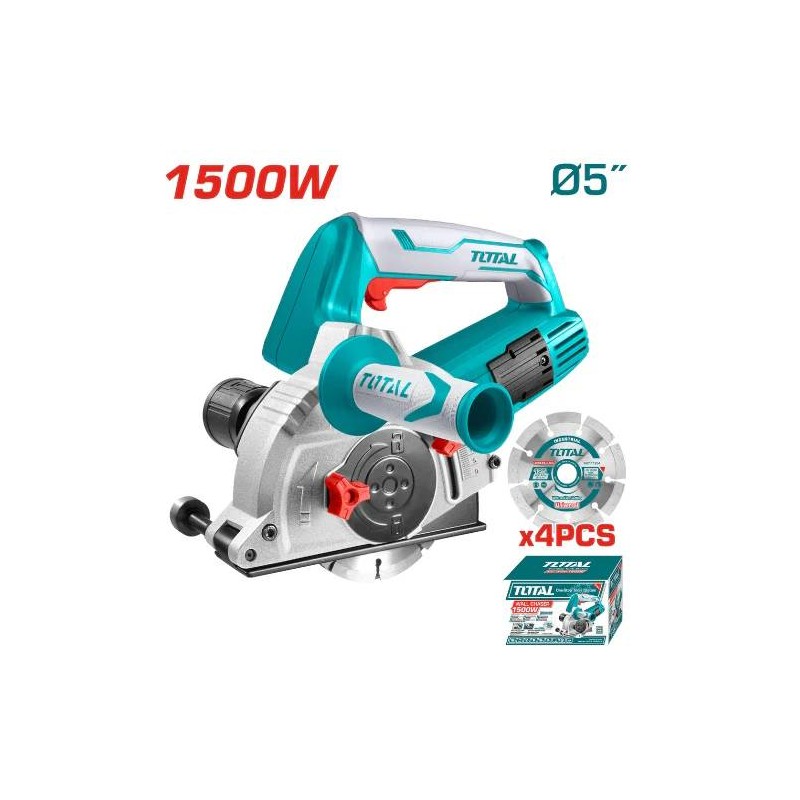 ACANALADORA DE CONCRETO 1500W (5") / INDUSTRIAL TOTAL