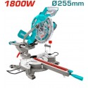 SIERRA INGLETEADORA TELESCOPICA 10 1800W INDUSTRIAL TOTAL UTS421825517