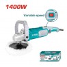 POLICHADORA 1400W INDUSTRIAL INCLUYE 4 ACCESORIOS TOTAL UTP11418018
