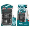 JGO DESTORNILLADOR Y RACHET X 18 PZS INTERCAMBIABLES TACSD30266