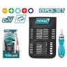 JGO DESTORNILLADOR Y RACHET X 18 PZS INTERCAMBIABLES TACSD30266
