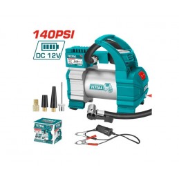 COMPRESOR MINI 12V 140PSI PARA CARRO TOTAL TTAC1406