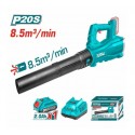 SOPLADORA INALAMBRICA 20V BATERIA Y CARGADOR INCLUIDO TABLI203235