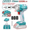 LLAVE DE IMPACTO Y ATORNILLADOR TOTAL 20V (1/2") 2 en 1UTIWLI20208