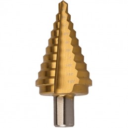 BROCA HSS  ESCALONADA RECTO 1/4-1 3/8 PULG MAKITA B31055