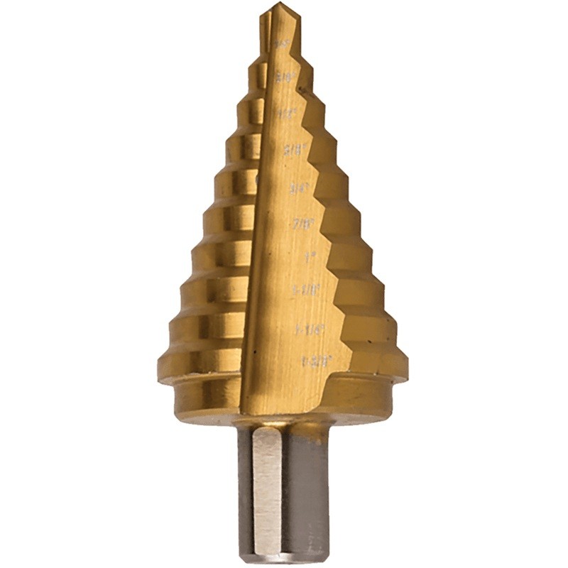 BROCA HSS  ESCALONADA RECTO 1/4-1 3/8 PULG MAKITA B31055