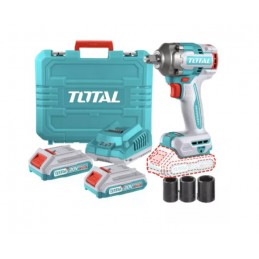 LLAVE DE IMPACTO INALAMBRICA 1/2 TOTAL 20V 400NM UTIWLI2040