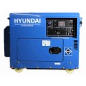 GENERADOR DIESEL HYUNDAI 5500 W. 10HP CABINADO HYLDG6000S