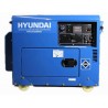 GENERADOR DIESEL HYUNDAI 5500 W. 10HP CABINADO HYLDG6000S