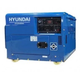GENERADOR DIESEL HYUNDAI 7000 W. 11.4HP CABINADO HYLDG8000S