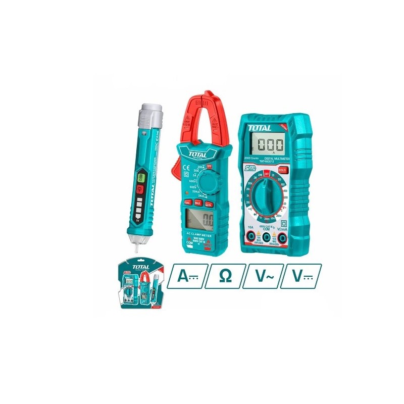 KIT MEDIDOR DE CORRIENTE DIGITAL TOTAL TMT43028