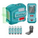KIT NIVEL LASER 35MT+MEDIDOR DISTANCIA 60MT TOTAL TOSLL0401