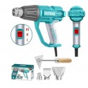 PISTOLA CALOR 1600W INCLUYE ACCESORIOS IND. TOTAL UTB16078