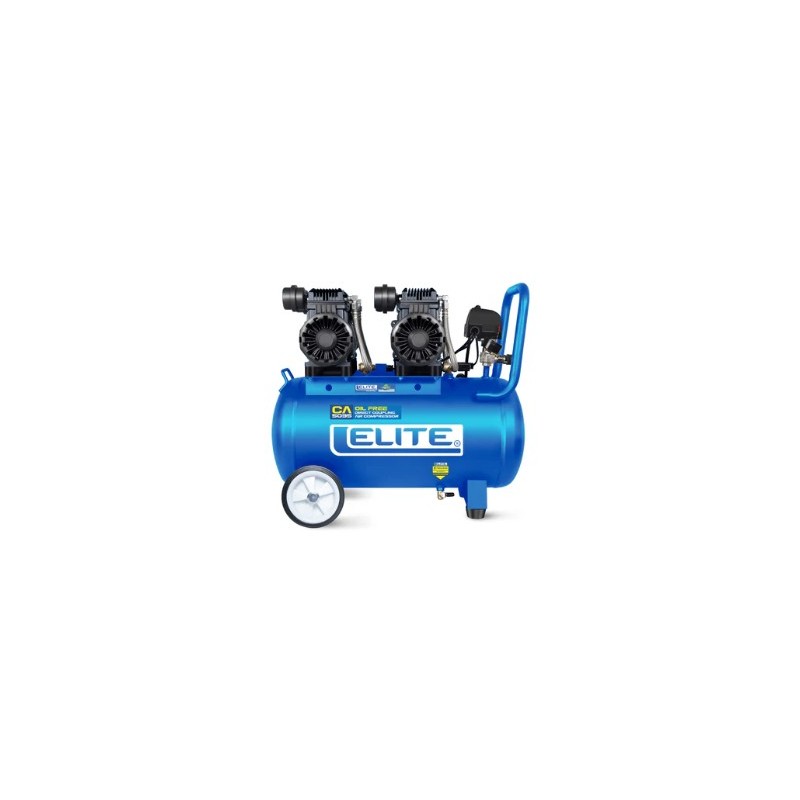 COMPRESOR DE AIRE ELITE 2 MOTORES 50L -3.5HP- 120PSI CA5035