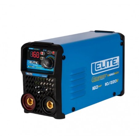 SOLDADOR INVERSOR ELITE ARC 160 COMPACT 110/220 - 160AMP - SI6160MDV