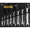 JUEGO DE 8 LLAVES DE BOCA MÉTRICAS STANLEY 86072