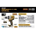 TALADRO PERCUTOR DEWALT 20V ALTO TORQUE 169 Nm DCD1007B-B3