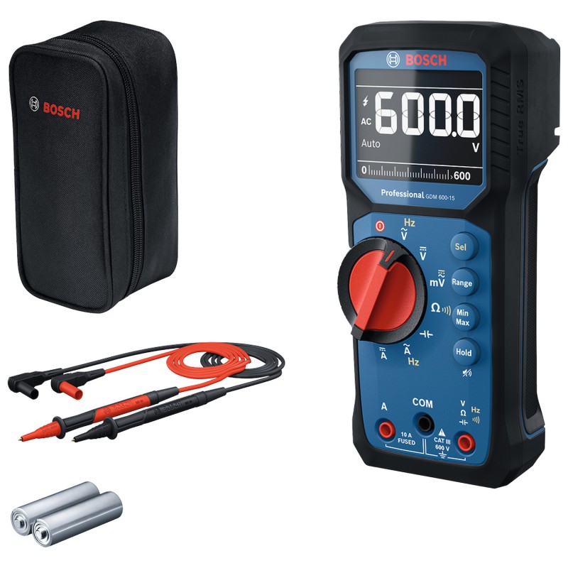 MULTIMETRO DIGITAL TRMS BOSCH GDM 600-15