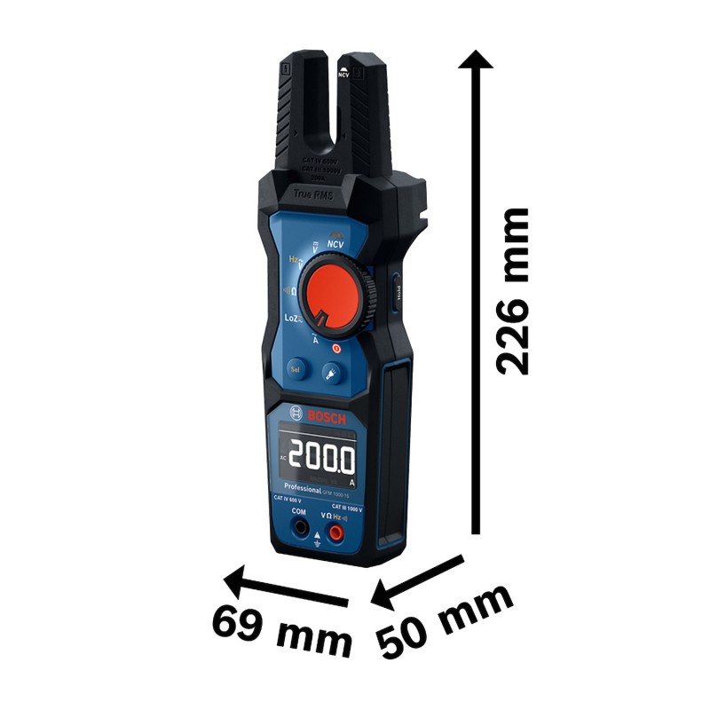 MULTIMETRO DE HORQUILLA BOSCH GFM 1000-15