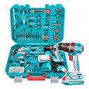Taladro Percutor 1/2" 20 Vol TOTAL Set 165 Pzs UTHKTHP11652