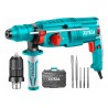 ROTOMARTILLO TOTAL SDS PLUS 800W  ESTUCHE + 5 PZ UTH308268-2