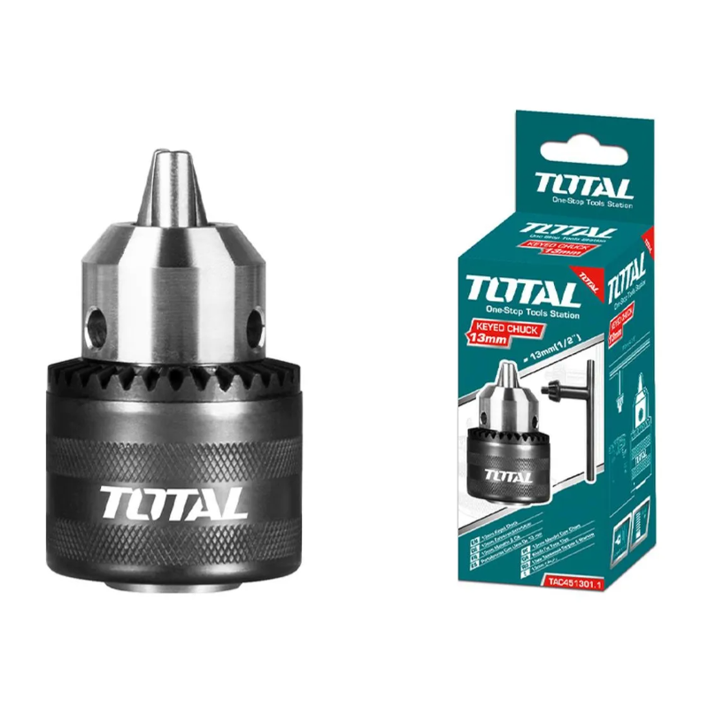 MANDRIL DE 1/2" P/TALADRO+ADAPTA SDS PLUS TOTAL TAC451301.1