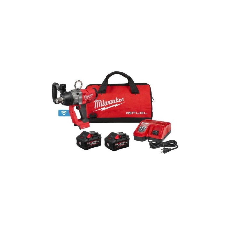 Kit de llave de impacto de alto torque M18 FUEL™ de 1" con ONE-KEY™