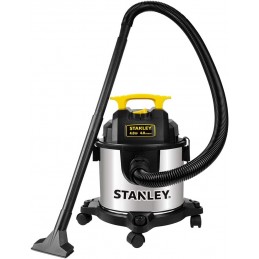 ASPIRADORA STANLEY 4 GAL ACERO INOX 15L 4 HP PICK SL18031-4B