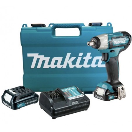 LLAVE DE IMPACTO (1/2") 12V 145N. (INCLUYE 2 BAT 1,5A+CARGADOR) MAKITA