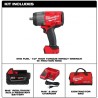 Llave de Impacto Milwaukee Alto Torque M18 1/2" 2967-21B