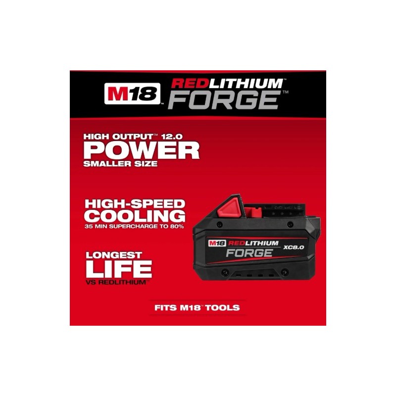 Batería Milwaukee M18™ REDLITHIUM™ FORGE™ XC8.0 48-11-1881