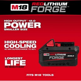 Batería Milwaukee M18™ REDLITHIUM™ FORGE™ XC8.0 48-11-1881