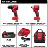 Combo BL Milwaukee Taladro/Atornillador Impacto M18 3610-22CT