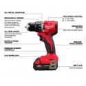 Combo BL Milwaukee Taladro/Atornillador Impacto M18 3610-22CT