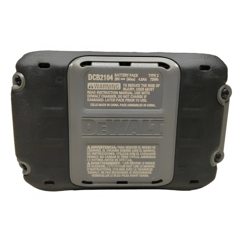 BATERIA DeWALT POWER PACK 4 Ah DE 20V MAX  DCB2104