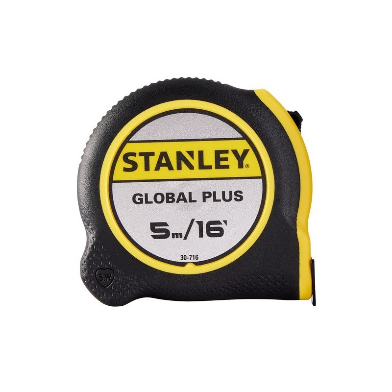 CINTA MÉTRICA GLOBAL PLUS FLEXOMETRO STANLEY 30-716