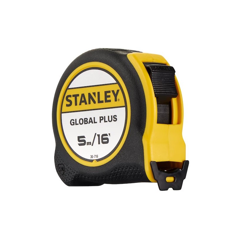 CINTA MÉTRICA GLOBAL PLUS FLEXOMETRO STANLEY 30-716