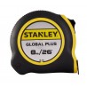CINTA MÉTRICA GLOBAL PLUS 8 MTS 1PULG STANLEY 30-726
