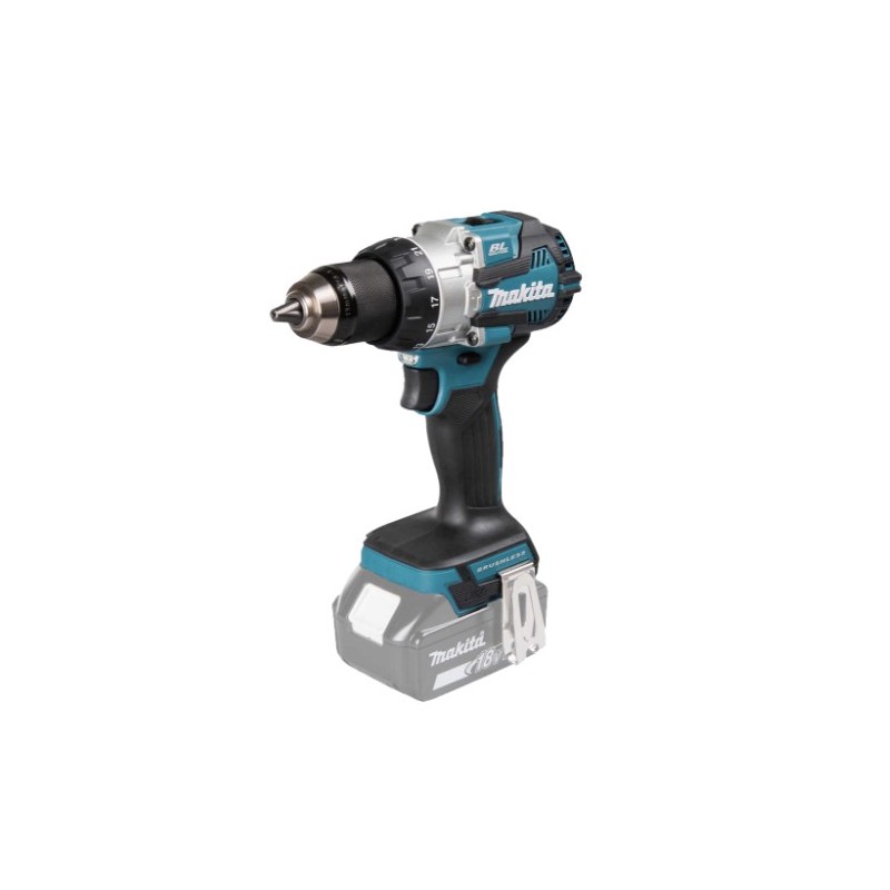 TALADRO PERCUTOR 18 VOL. SIN BAT NI CARG. MAKITA DHP489Z