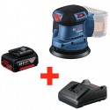 LIJADORA EXCENTRICA BOSCH GEX 185 + 1BAT +CARG