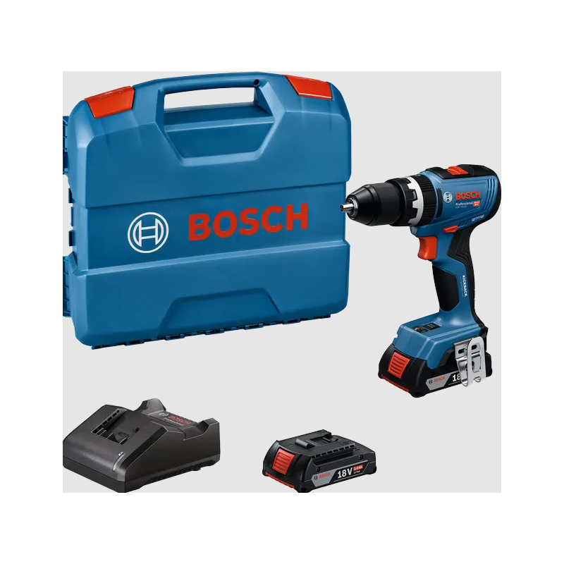 TALADRO PERCUTOR ATORNILLADOR INAL. GSB 18V-65+2 BAT. BOSCH