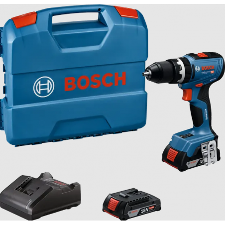 TALADRO PERCUTOR ATORNILLADOR INAL. GSB 18V-65+2 BAT. BOSCH