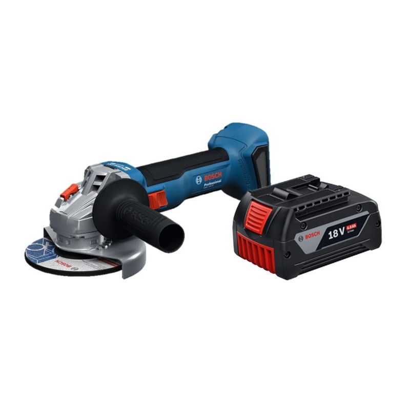 PULIDORA GWS18V-8+BAT 4.0+CARG 18V 20 BOSCH