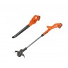 GUADAÑA Y SOPLADORA INALAMBRICA 20 VOL BLACK+DECKER BCK279D1
