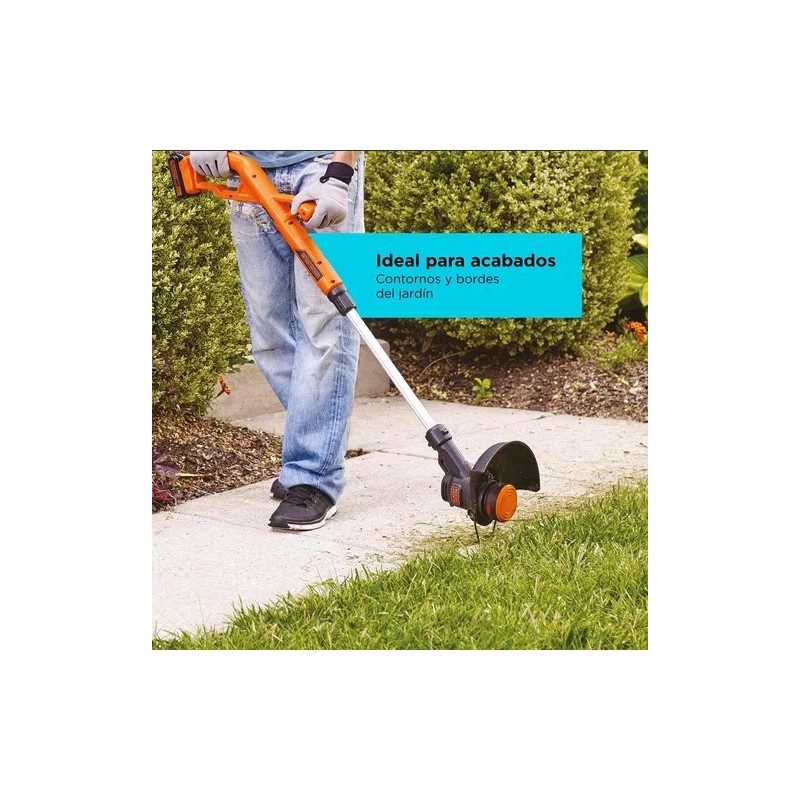 GUADAÑA Y SOPLADORA INALAMBRICA 20 VOL BLACK+DECKER BCK279D1