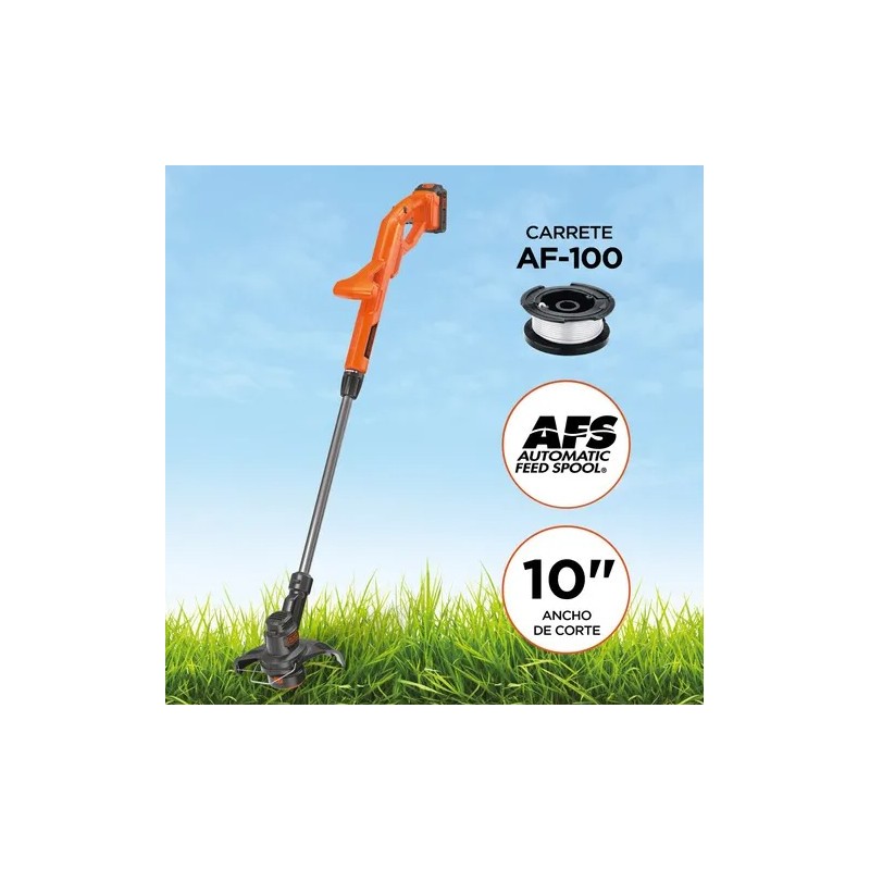 GUADAÑA Y SOPLADORA INALAMBRICA 20 VOL BLACK+DECKER BCK279D1