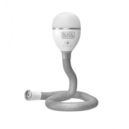 LINTERNA 2 EN 1 TIPO SERPIENTE BLACK+DECKER BDCFSL01