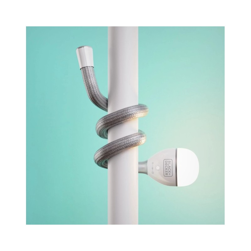 LINTERNA 2 EN 1 TIPO SERPIENTE BLACK+DECKER BDCFSL01