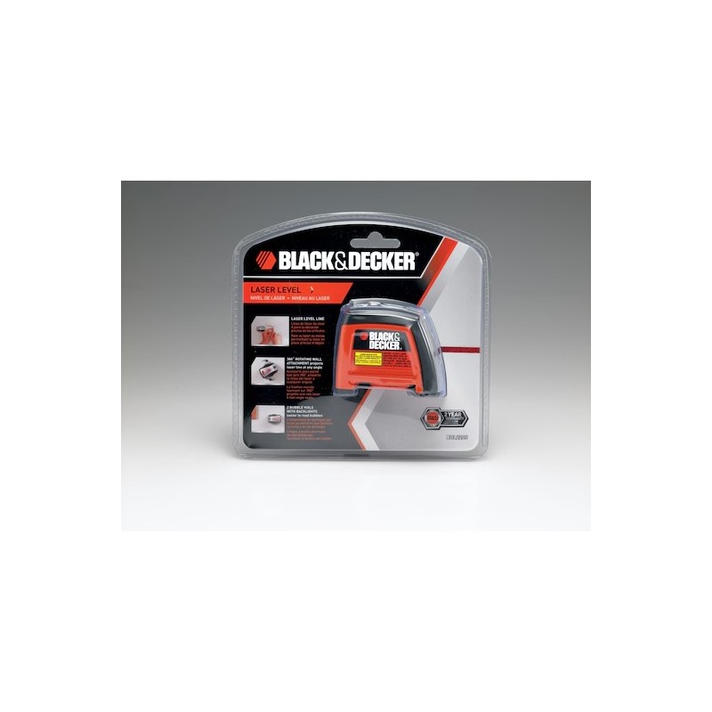 NIVEL LASER ROTATIVO BLACK+DECKER 4,75 Mts BDL220S